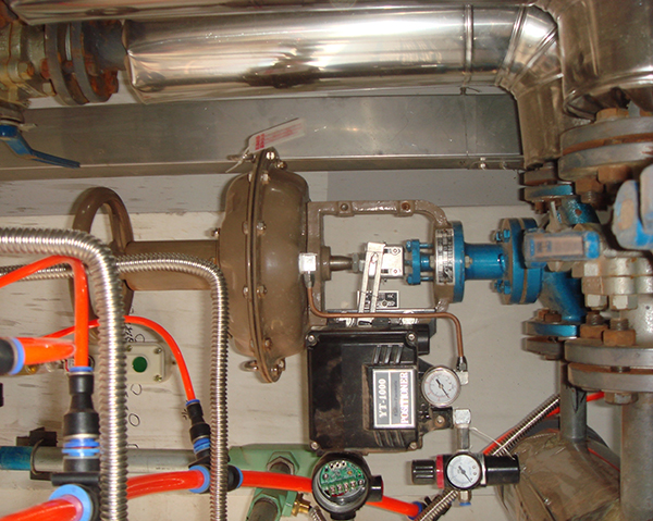 ZMBQ AX氣動(dòng)三通分流/合流調(diào)節(jié)閥應(yīng)用現(xiàn)場